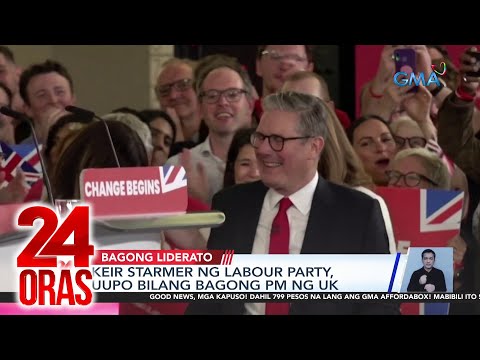 Keir Starmer ng Labour Party, uupo bilang bagong Prime Minister ng United Kingdom 24 Oras