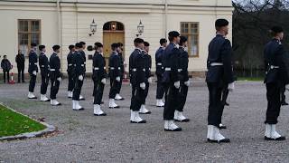 Vaktbyte Högvakten Drottningholms Slott 2018-11-14 (1)