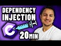 Learn Dependency Injection in less than 20 minutes! - C# DI - #csharp #dependencyinjection #net