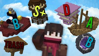 Ranking Minecraft Structures!