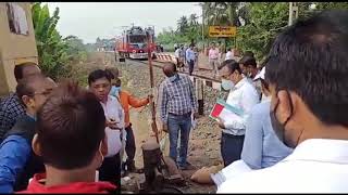 বনগাঁ থেকে পেট্রাপোল পর্যন্ত রেললাইনের বৈদ্যুতিকরণের কাজের পরিদর্শন করলেন DRM শৈলেন্দ্র প্রতাপ সিং।