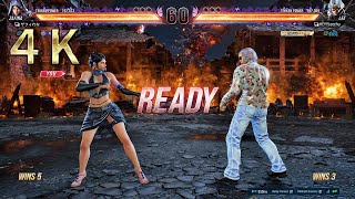 鉄拳８　tekken8　ザフィーナ vs リー　QUICK MATCHでエンジョイ♪