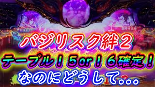 バジリスク絆２ 有利区間天井ゲーム数狙い実践３３