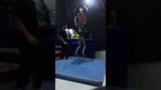 لحد يكول ليش بالحسينية هذا بيتي لاعبي عنده بطوله أدربه بالبيت #sports #parkour #subscribe #العراق