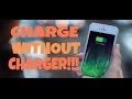 🔥😲 CHARGE YOUR PHONE WITHOUT CHARGER. 🔥😲 CHARGE YOUR PHONE WITHOUT CHARGER.
