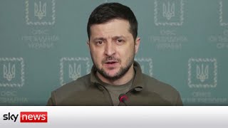 Ukraine War: President Zelenskyy says 'we're fighting for life'