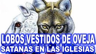 DESPIERTA SATANAS PREDICA AHORA EN LAS IGLESIAS     LOS VERDADEROS LOBOS VESTIDOS DE OVEJAS  CUIDADO