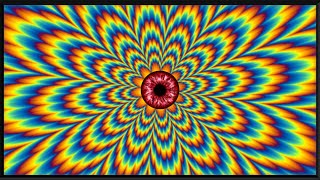 ⚠️ STRONG ⚠️ Optical Illusion HYPNOSIS Makes YOU Hallucinate! 😵