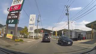 [drive japan]国道105号線 秋田県 道の駅なかせん-秋田県 仙北市内 角館(Route105 Akita Kakunodate)