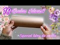 😍10 BONITAS IDEAS CON TUBOS DE CARTON GRUESO♻️ CRAFTS WITH CARDBOARD TUBES - MANUALIDADES CON CARTON