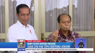 Mimpi Sutopo Bertemu Jokowi Akhirnya Terwujud