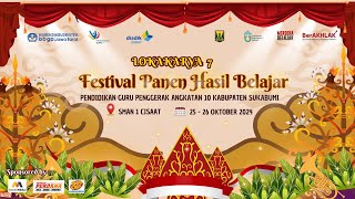 FESTIVAL PANEN HASIL BELAJAR PGP ANGKATAN 10 KABUPATEN SUKABUMI