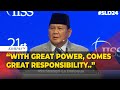 [FULL] Pidato Menhan Prabowo di Forum IISS Shangri-La Dialogue 2024: Singgung Serangan di Rafah