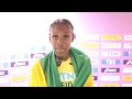 jamaican alana reid after storming to women s 100m win at world u20 championships 2024