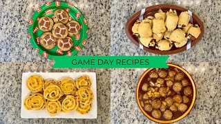 GAME DAY SNACKS | MUST TRY RECIPES | EASY \u0026 DELICIOUS | APPETIZERS | SUPER BOWL PARTY