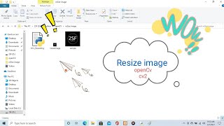 openCv | resize the image using Cv2 python