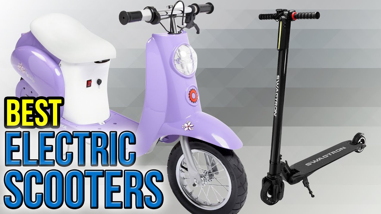 10 Best Electric Scooters 2017 - YouTube