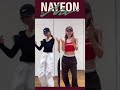 twice ナヨンとツウィ abcd abcd nayeon with tzuyu shorts