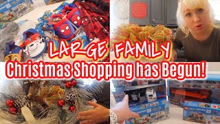 ULTIMATE LARGE FAMILY CHRISTMAS SHOPPING for 2020 is ROLLING!! 🎄Christmas decorating and gift ideas!