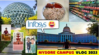 Infosys Mysore Campus Vlog 2023 | Campus | Food courts | Hostel Rooms | Infosys Mysore Training