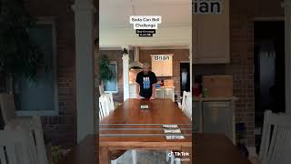 Soda can roll challenge! TikTok Compilation