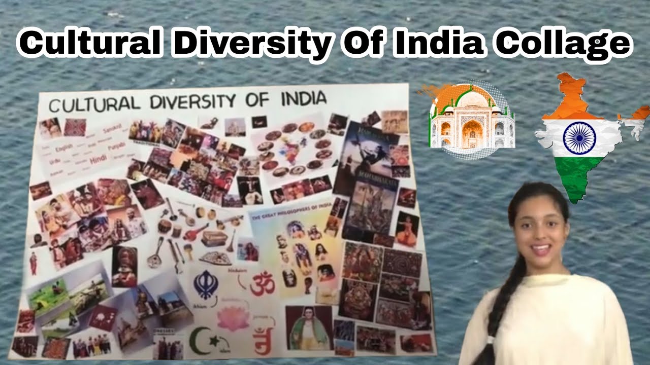 Cultural Diversity Of India - Indian Culture Collage Making// Kudoz ...