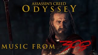 Assassin's Creed Odyssey Tribute | Leonidas & Spartans at Thermopylae | Music from 300 |