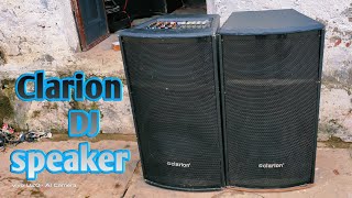 CLARION DJ SPEAKER. !CLARION 15\