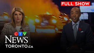 Ont. woman on escape from burning car on Highway 401 | CTV News Toronto at Six for Nov. 6, 2023