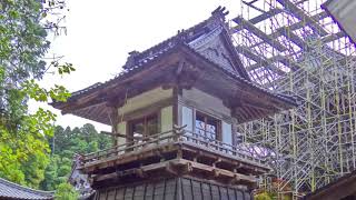 總持寺祖院　能登沖地震の被害を修復中