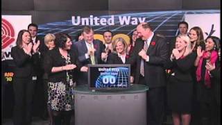 United Way opens Toronto Stock Exchange, November 2, 2010.