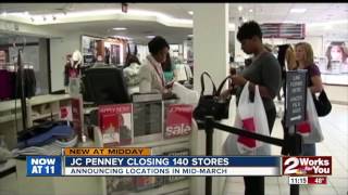 JC Penney closing 140 stores starting in March