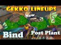 New Top 15 Bind Gekko Post Plant Lineups | Gekko Lineups Bind | Gekko Mosh Pit (Molly) Bind