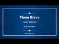 Moon River - Henry Mancini - Backing track for flute