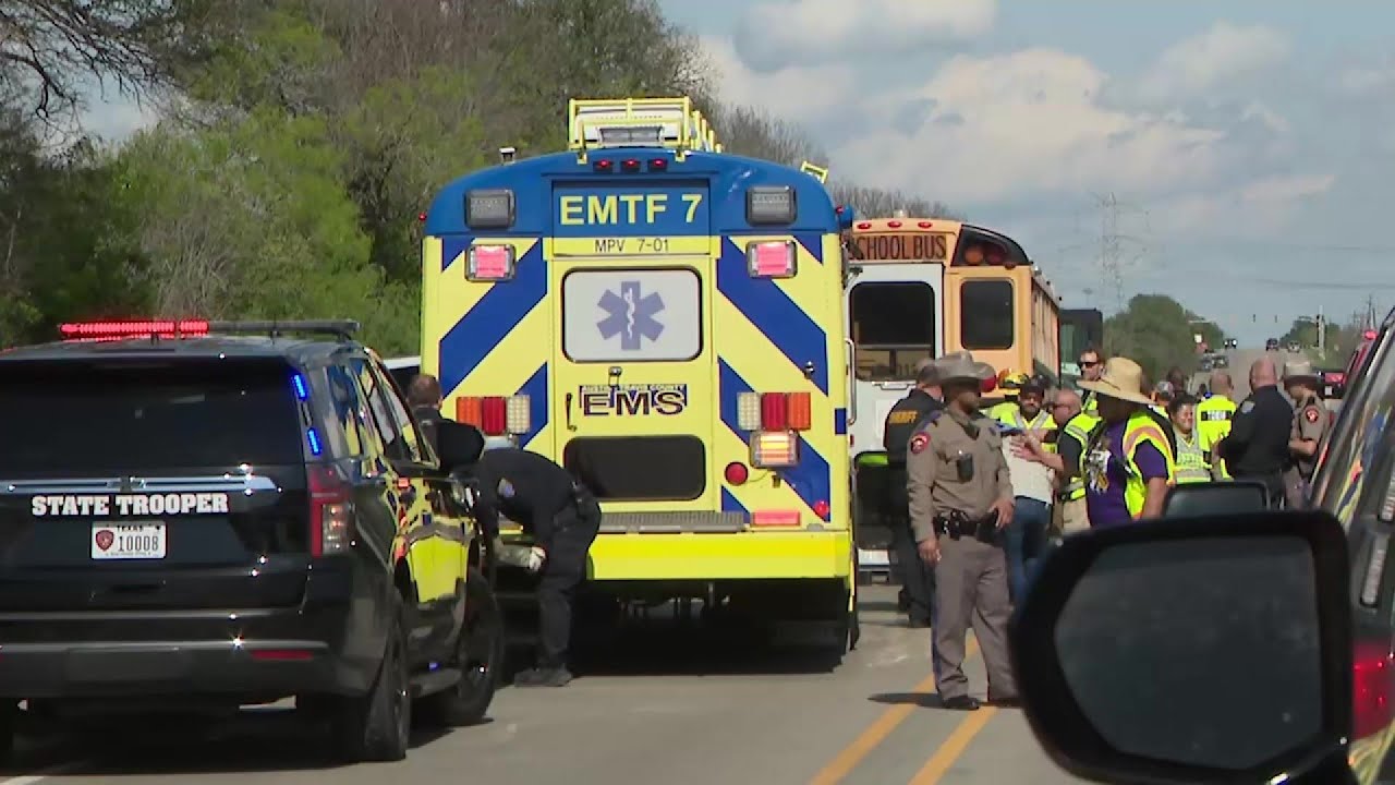 Texas School Bus With Over 40 Pre-K Students Struck By Cement Truck ...