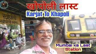 karjat to khapoli beautiful journey, mumbai train, yatra plus ramlal,