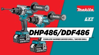 LXT - DDF486 & DHP486 - Cordless driver drill / hammer driver drill