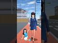 The mother made the child🤣 cry#shortsvideo #shortsvideo #sakuraschoolsimulator #vairal