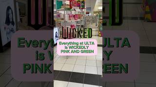 ULTA is WICKEDLY 🩷 PINK AND 💚GREEN #ulta #wicked #skincare #makeup