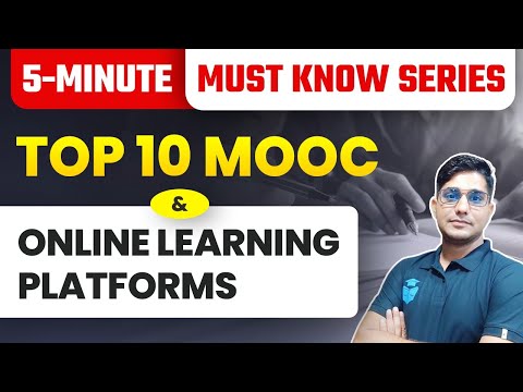 Series Top 10 MOOC Online Learning Platforms You Should Know By Shiv Sir