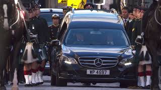 Queen Elizabeth II's coffin reaches Edinburgh as King Charles III embarks on UK tour | 5 News