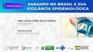 Sarampo no Brasil e sua Vigilância Epidemiológica