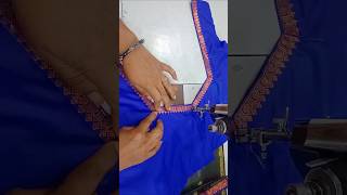 స్టార్ నెక్  కి ఈజీగా బోర్డర్ స్టిచ్చింగ్ 👆#shorts #fashion #trending #latest #viralvideo #tips