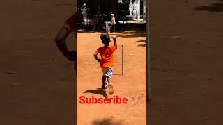 6 Year old boy Wonderful Bowling #shorts #cricket