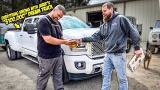 Everything Wrong With Jared's "$100,000" Dream Truck (NOT What He Expected)