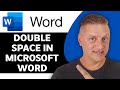 How To Double Space in Microsoft Word | Microsoft Word Tutorial 2026