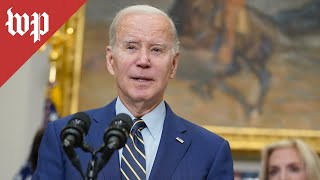 WATCH: Biden gives remarks on protecting the banking system