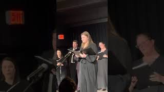 Etta James’ At Last performed by Cross Creek Chorale. Sarah Crews soloist.