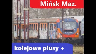 Mińsk Maz. kolejowe plusy + #train #pesa #mińskmaz