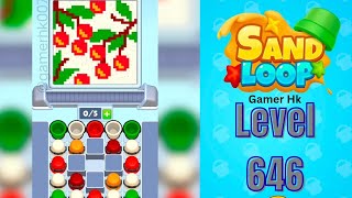 Sand loop level 646 Walkthrough Solution
